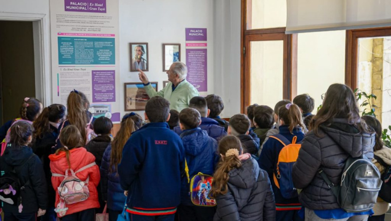 La Costa: estudiantes del Colegio Modelo conocieron por dentro el Palacio Municipal