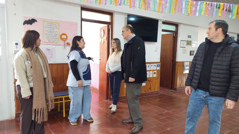 Más obras en las instituciones educativas de Tordillo