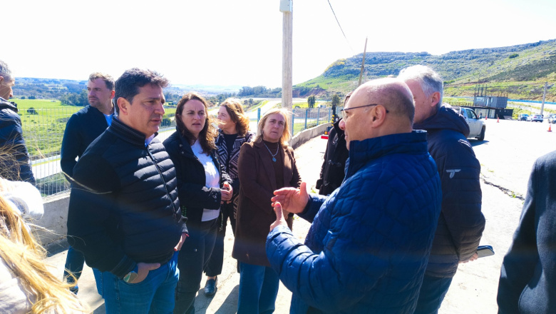 Balcarce: el ministro de Transporte recorrió el autódromo próximo a inaugurarse