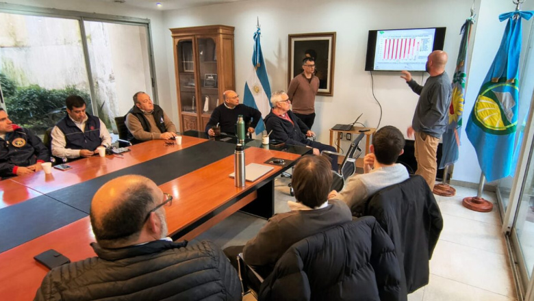 Balcarce se prepara para la llegada de El Niño: reunión de trabajo entre las diferentes áreas