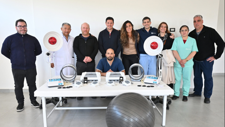Mar Chiquita: el municipio entregó equipamiento para el servicio de kinesioterapia de La Caleta