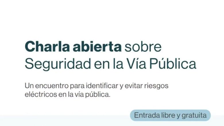 EDEA invita a una charla abierta sobre Seguridad en la Vía Pública y Riesgo Eléctrico en Pila
