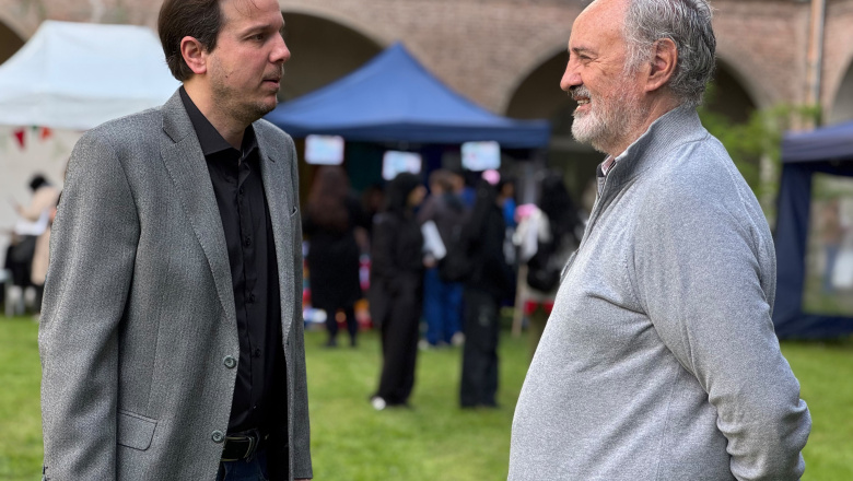 Legislador de la sección se muestra con Joaquín De La Torre