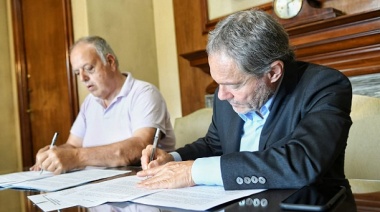 Gral. Lavalle: el intendente firmó un convenio de colaboración con el ministerio de Justicia bonaerense