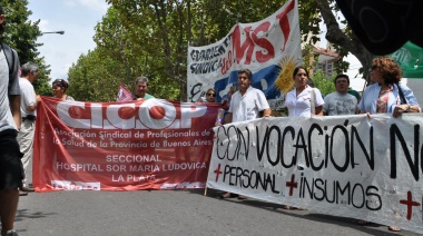 Este miércoles paran los empleados judiciales y médicos enrolados en la Cicop