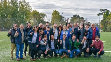 Precandidatos y referentes del peronismo seccional fueron recibidos por Menéndez