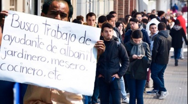 INDEC: el índice de desempleo alcanzó las dos cifras: 10,1%