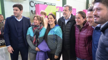 Ayacucho: Elustondo y Sánchez Zinny recorrieron Estación Ciencia
