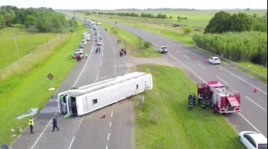 La política consternada por accidente en la Autovia 2