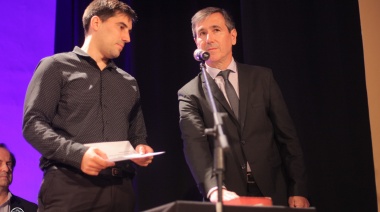 Lezama: Harispe comenzó su segundo período como intendente