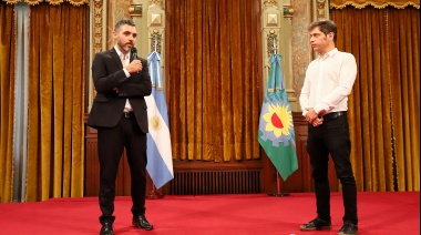 Axel Kicillof puso en funciones al nuevo titular de ARBA Cristian Girard