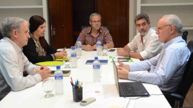 Chascomús: el intendente Gastón continúa gestionando con funcionarios provinciales y nacionales