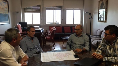 Balcarce: Reino fue recibido por el ministro de Obras Públicas de la Nación