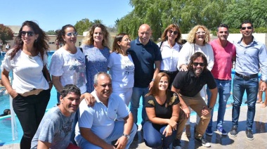 Castelli: autoridades de educación provincial visitaron la escuela de verano