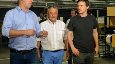 El ministro de Producción visitó Las Flores