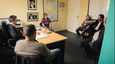 Lezama: el intendente se reunió con integrantes de la Cámara de Comercio para analizar la situación local