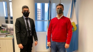 El diputado Domínguez Yelpo se reunió con el subsecretario de Transporte provincial