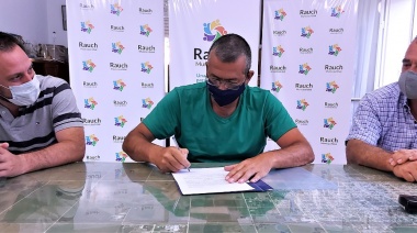 Rauch: otorgan nuevo aumento a empleados municipales