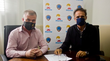 Monte: el intendente Castro firmó un convenio con el ministro Katopodis para la realización de obras de repavimentación, cloacas y mejorado de calles