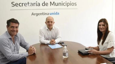 Pila: la intendenta interina se reunió con el Secretario Nacional de Municipios