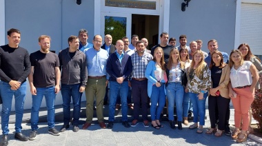 Tordillo: Insaurralde se reunió con Farías y Olivera y recorrió obras