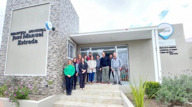 Tordillo: el ministro Sileoni visitó la escuela secundaria “Emilio Conesa” y la biblioteca municipal