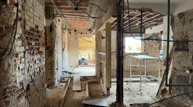 Balcarce: avanza a buen ritmo el plan de remodelación en el segundo piso del Hospital Municipal