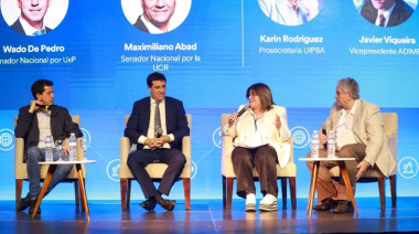 Abad y De Pedro compartieron panel sobre la agenda industrial en Somos Industria