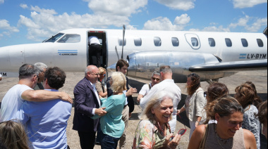 Día histórico para la región: regresaron los vuelos comerciales a Villa Gesell