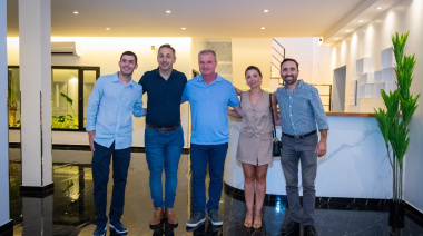 Monte: el intendente participó de la inauguración de nuevo hotel en la ciudad