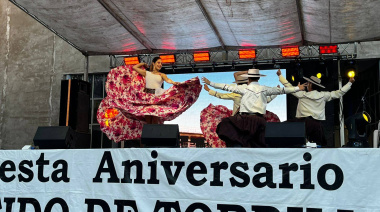 La Municipalidad de Tordillo celebró un nuevo aniversario del distrito