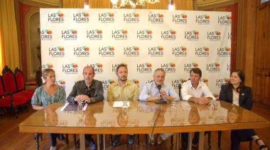 Las Flores: Gelené presentó la Expo Fiesta 80´s y la realización de Corsos 2026