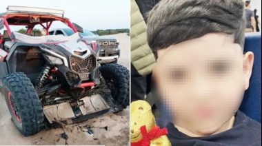 Pinamar: el niño que sufrió un fuerte golpe en el hígado en un choque en La Frontera sigue grave