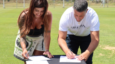 Pila firmó convenios ambientales y de iluminación junto a la Provincia