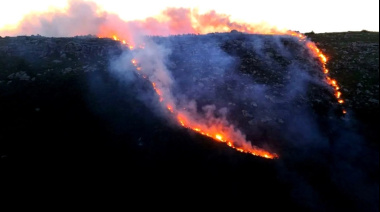 Balcarce: intendente pide investigar incendio en sierra La Barrosa
