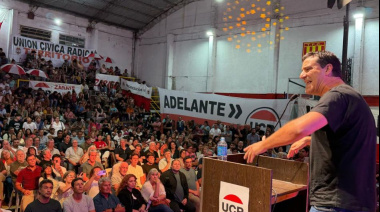 Acto del radicalismo en Mar del Plata: Abad llamó a construir "un partido valiente, capaz y lúcido" en la Provincia