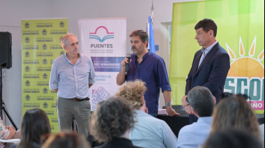 Programa Puentes: Bianco y Gastón presentaron una nueva carrera en Chascomús
