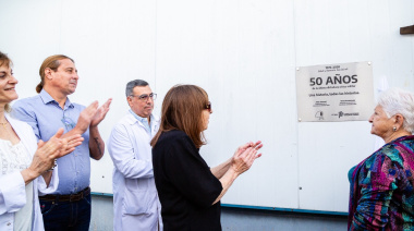 Las Flores: el Municipio acompañó la actividad realizada en el hospital a 50° años del golpe de Estado