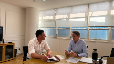 Pila: Walker se reunió con el Ministro Katopodis para planificar obras en el distrito