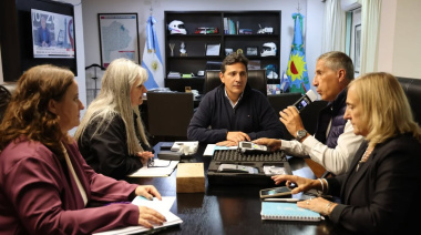 Lezama: la intendenta realizó gestiones sobre tránsito urbano, seguridad y servicios en el Ministerio de Transporte