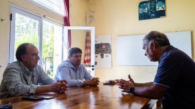 Autoridades municipales y provinciales articulan acciones para el aeródromo de Las Flores