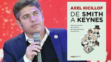 Axel Kicillof presenta "De Smith a Keynes", su nuevo libro en la Feria del Libro