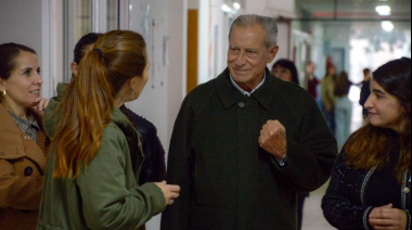 El intendente Juan De Jesús recorrió la Escuela Secundaria N° 13 de Mar del Tuyú