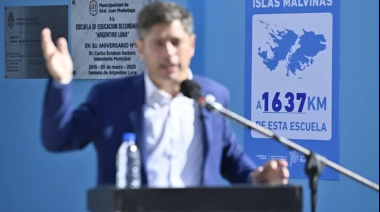 La Provincia colocará carteles sobre la distancia a Malvinas en edificios públicos y parques