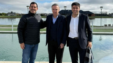Miguel Ángel Pichetto pisa la quinta con una visita a Dolores