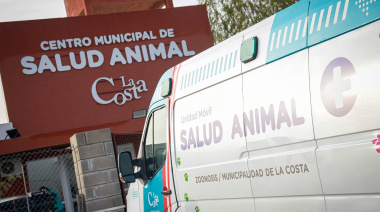 La Costa: se sumó una Unidad Móvil de Salud Animal para fortalecer la atención en los barrios