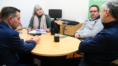 Lezama: avanzan gestiones para proyectos con la Universidad Nacional de La Plata