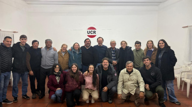 Balbin y Garciarena mantuvieron encuentros con dirigentes de Dolores, Castelli y Lezama