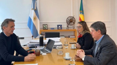 San Cayetano: Gargaglione se reunió con el ministro Katopodis para gestionar obras en el distrito