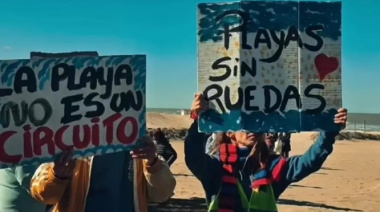 Pinamar: los vecinos están en contra del Enduro de Invierno que se disputará en la playa